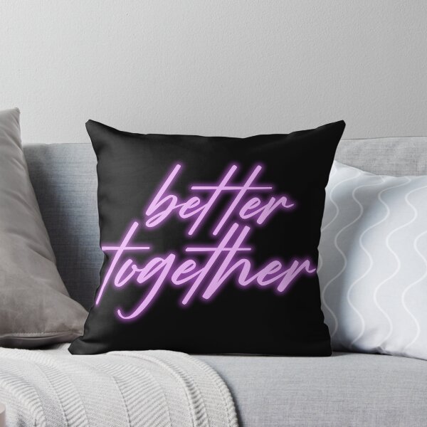 Item preview, better together neon motivational quote  designed and sold by exr378.