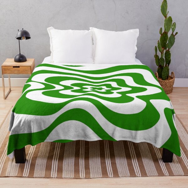 Item preview, Abstract pattern - green and white designed and sold by K.S ART.