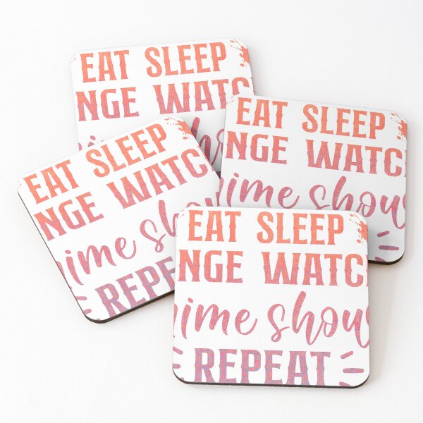 Item preview, Eat, Sleep, Binge Watch Crime Shows Repeat! Colourful and cool. designed and sold by CristalleLisa.