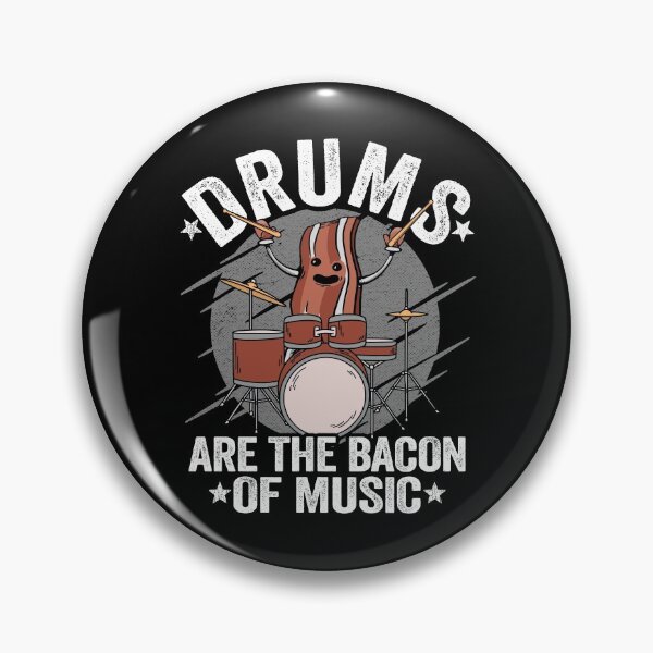 Item preview, Drums Are The Bacon Of Music Drummer Bacon Gift Funny designed and sold by Stronzi.