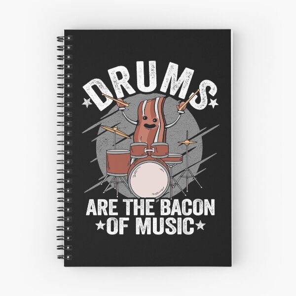 Item preview, Drums Are The Bacon Of Music Drummer Bacon Gift Funny designed and sold by Stronzi.