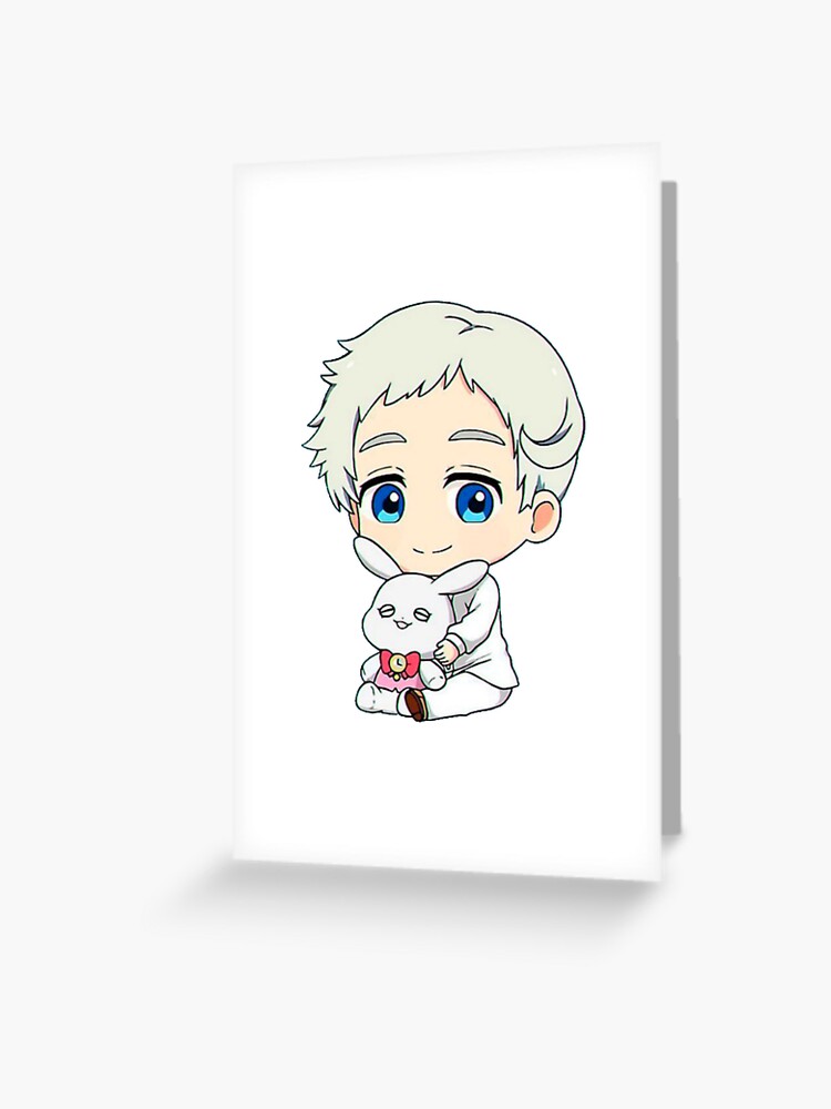 Norman (The Promised Neverland) - White Background | Greeting Card