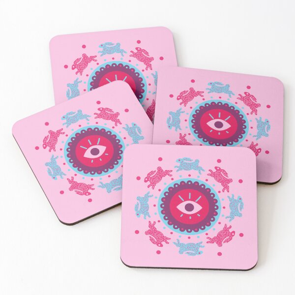 Item preview, Vivid Eye - Vivid Colours Design in Pink designed and sold by GUDIJA.