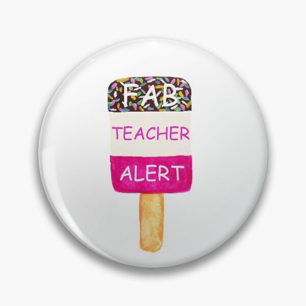 Item preview, Fab teacher alert designed and sold by oyptjewellery.