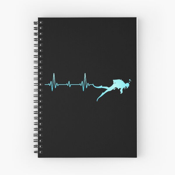 Item preview, Scuba Diving Diver Dive Swimming Swimmers Heartbeat designed and sold by CuteDesigns1.