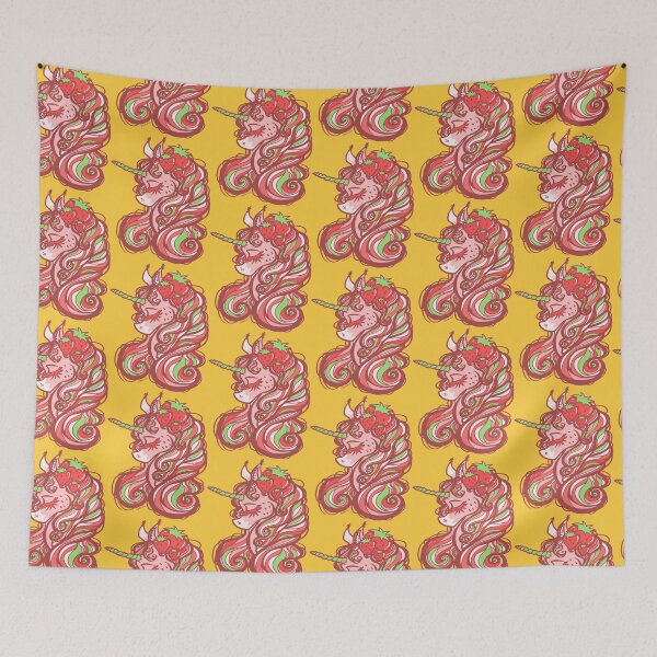 Item preview, Strawberry Unicorn designed and sold by JanGrackle.