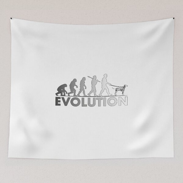 Item preview, Dalmatian Evolution Black and White designed and sold by LaftaDesign.