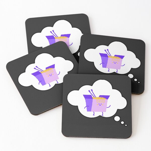 Item preview, Think Noodles (violet/purple) designed and sold by CaitU.