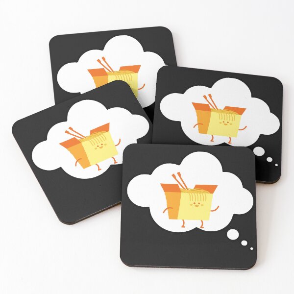 Item preview, Think Noodles (yellow/orange) designed and sold by CaitU.
