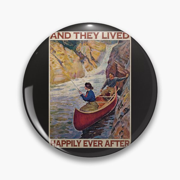 Item preview, River Fishing Partner They Lived Happily Ever After  designed and sold by SamYMay.