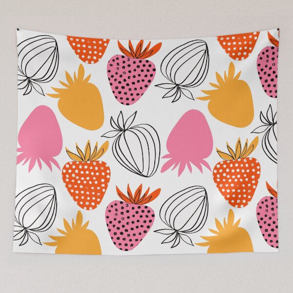 Item preview, Strawberries Theme designed and sold by cafelab.