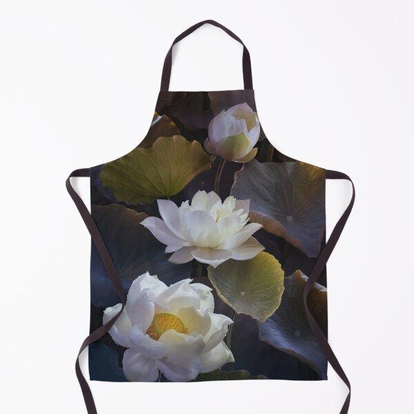Item preview, White lotus flowers designed and sold by Nikit Mansura.