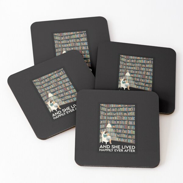 Item preview, Room Full Of Books And She Lived Happily Ever After  designed and sold by SamYMay.