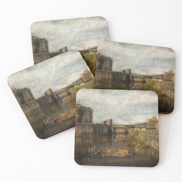 Item preview, Inner Moat At Caerphilly Castle designed and sold by IanWL.