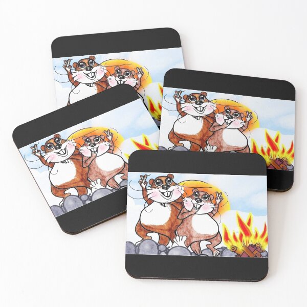 Item preview, Happy Groundhogs  designed and sold by Shirley cute art .