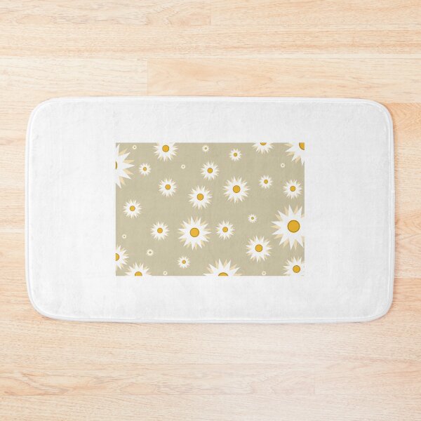 Item preview, White flowers pastel seamless pattern, print, illustration, wallpaper and background designed and sold by lafataviola.