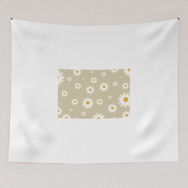 Item preview, White flowers pastel seamless pattern, print, illustration, wallpaper and background designed and sold by lafataviola.