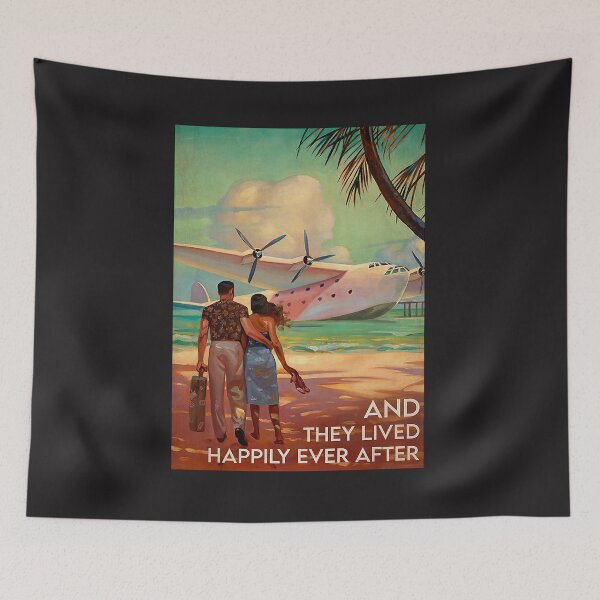 Item preview, Travelling Couple They Lived Happily Ever After  designed and sold by SamYMay.