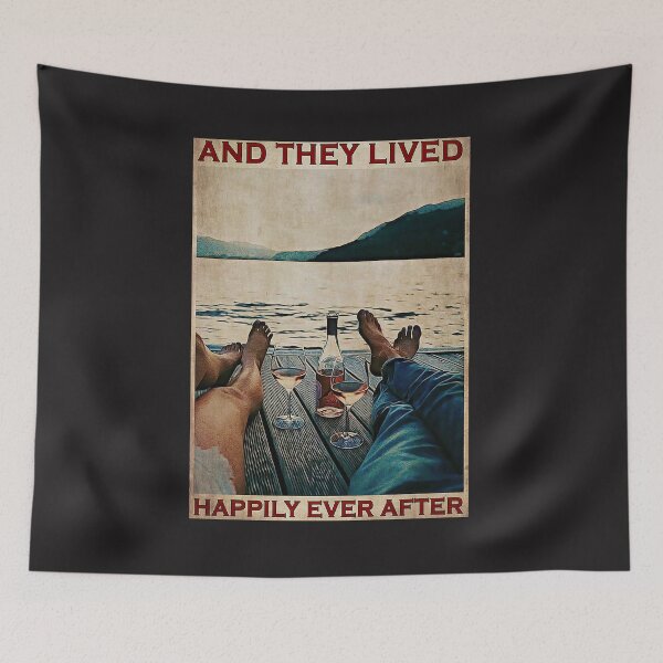 Item preview, Wine Couple And They Lived Happily Ever After  designed and sold by SamYMay.