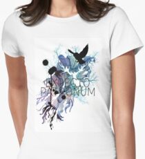 Camiseta entallada EXPECTO PATRONUM HEDWIG ACUARELA