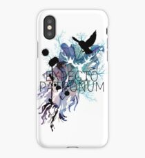 EXPECTO PATRONUM HEDWIG WATERCOLOUR iPhone Case