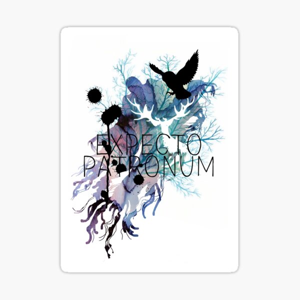 Item preview, EXPECTO PATRONUM HEDWIG WATERCOLOUR designed and sold by CharliFaure.