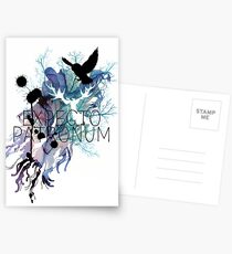 EXPECTO PATRONUM HEDWIG AQUARELL Postkarten