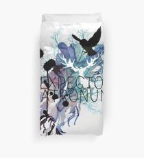 EXPECTO PATRONUM HEDWIG WATERCOLOUR Duvet Cover
