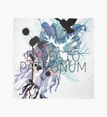 EXPECTO PATRONUM HEDWIG WATERCOLOUR Scarf