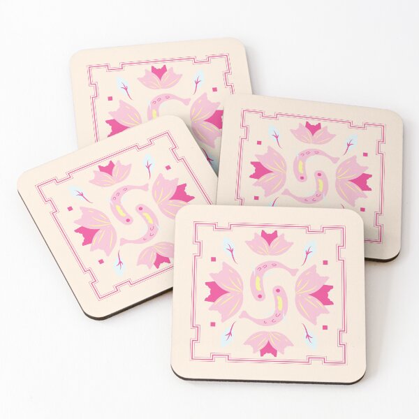 Item preview, Vivid Fish - Japanese Pink Design designed and sold by GUDIJA.