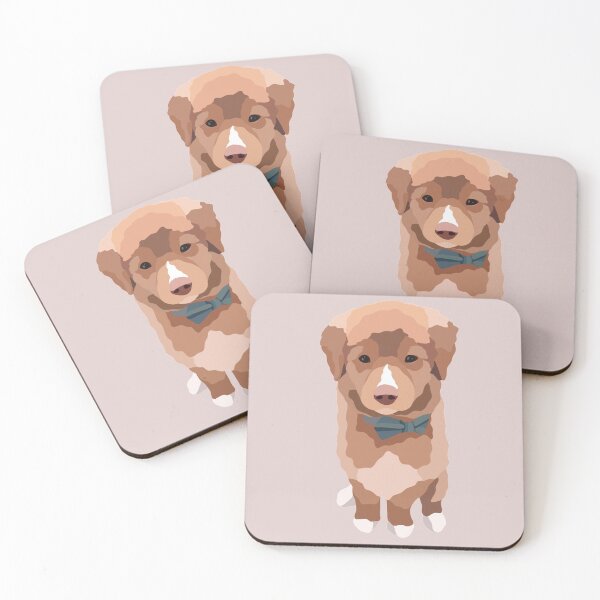 Item preview, Baby Toller Dog Portrait Digital Illustration designed and sold by sherylwylie.