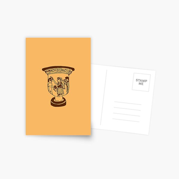 Greek pottery V: goddess of victory Postcard