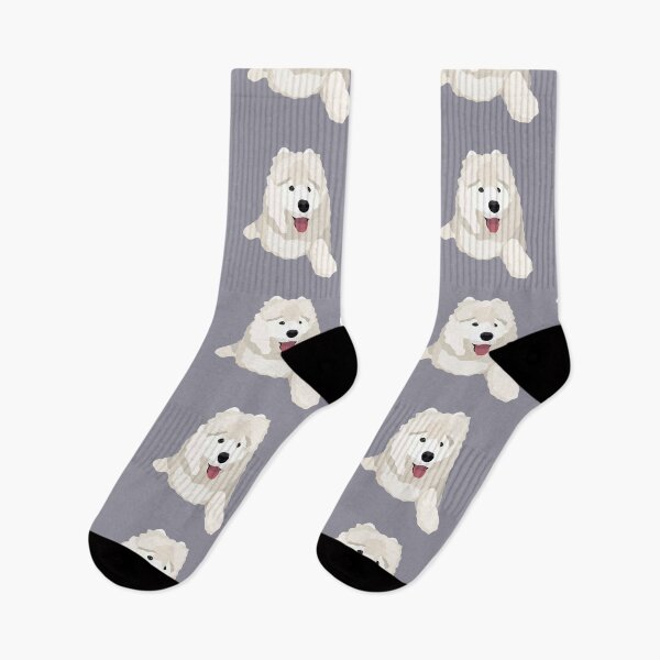 Item preview, Samoyed Dog Portrait Digital Illustration designed and sold by sherylwylie.