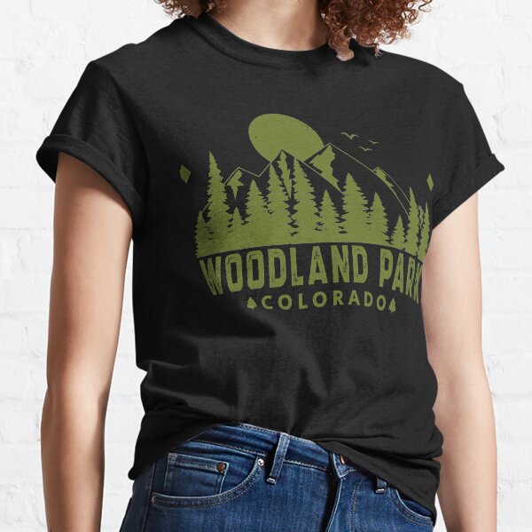 Woodland Park Colorado Mountain View Classic T-Shirt