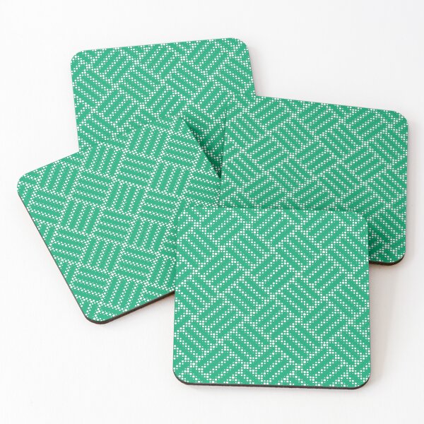 Item preview, Geometric Dots - Green designed and sold by NolkDesign.
