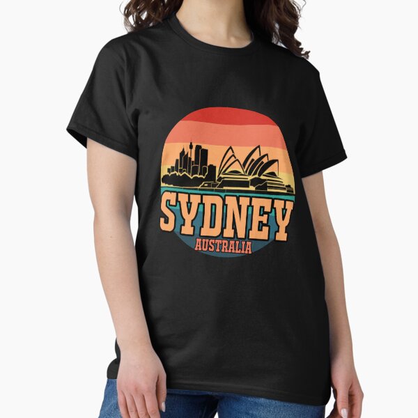 Item preview, Retro Sunset Sydney Australia designed and sold by DynastyArt.