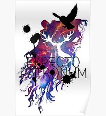 EXPECTO PATRONUM HEDWIG GALAXY 2 Poster