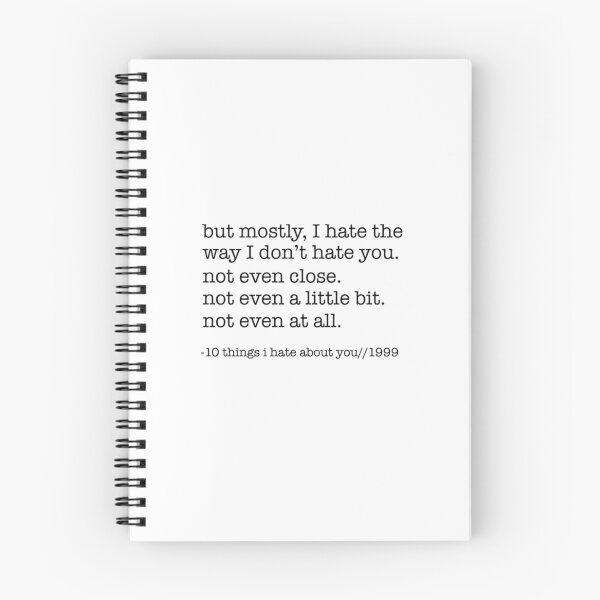 Item preview, 10 things I hate about you quote designed and sold by CecilleBlackman.