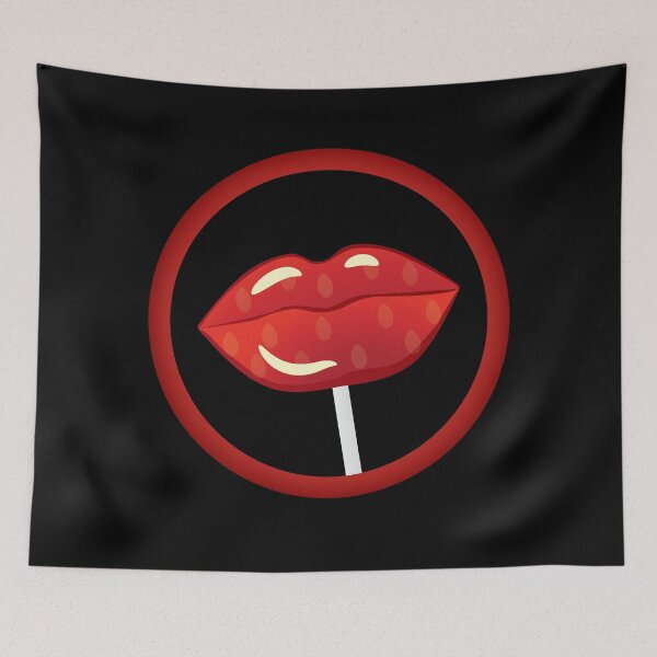 Item preview, Lollipop Red Lips designed and sold by Styler Design.