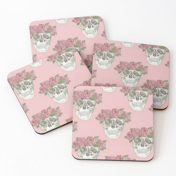 Item preview, Skull with rose crown designed and sold by Oeht.