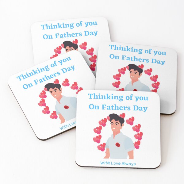 Item preview, Loving Memory Of - My Thoughts are with you on Fathers Day designed and sold by JandS-In-Memory.