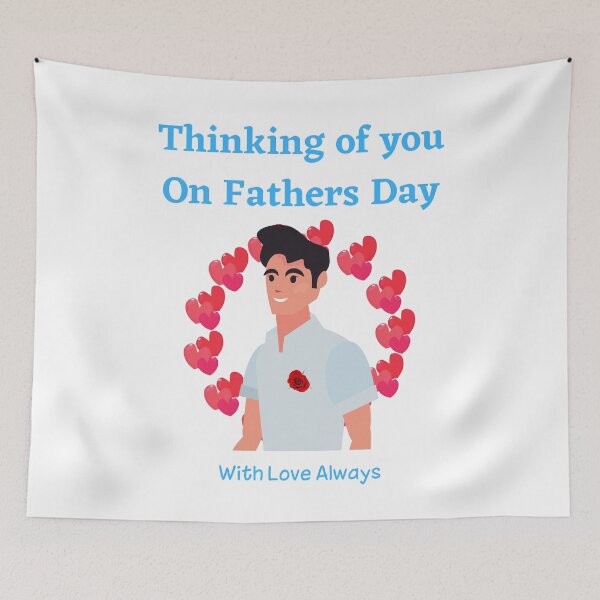 Item preview, Loving Memory Of - My Thoughts are with you on Fathers Day designed and sold by JandS-In-Memory.