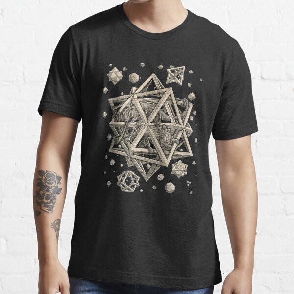Vista previa del artículo con la obra «Escher - Estrellas», diseñado y vendido por reasonni911.