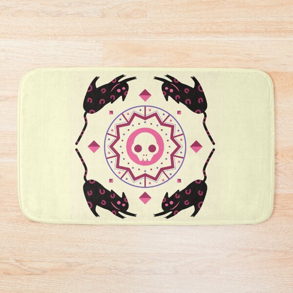 Item preview, Vivid cats and skull - Graphic design designed and sold by GUDIJA.