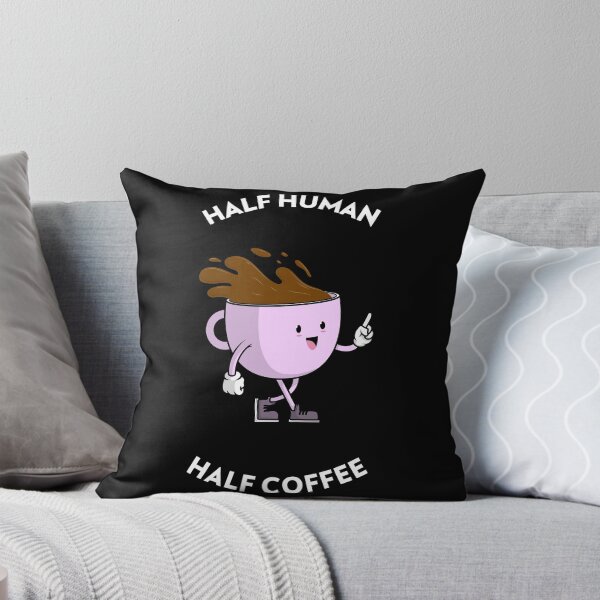 Item preview, Half Human Half Coffee Coffee Lovers Design designed and sold by SportingSpoil.