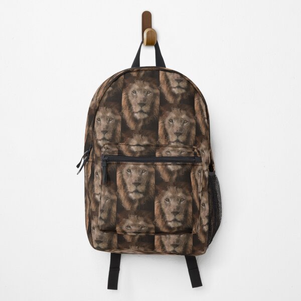 Item preview, Lion head painting style art designed and sold by Remorem.