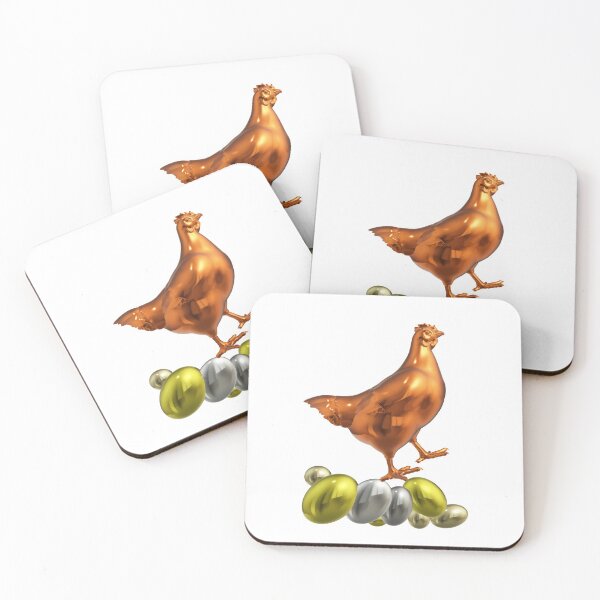Item preview, The golden rooster with golden eggs  designed and sold by jotcar.