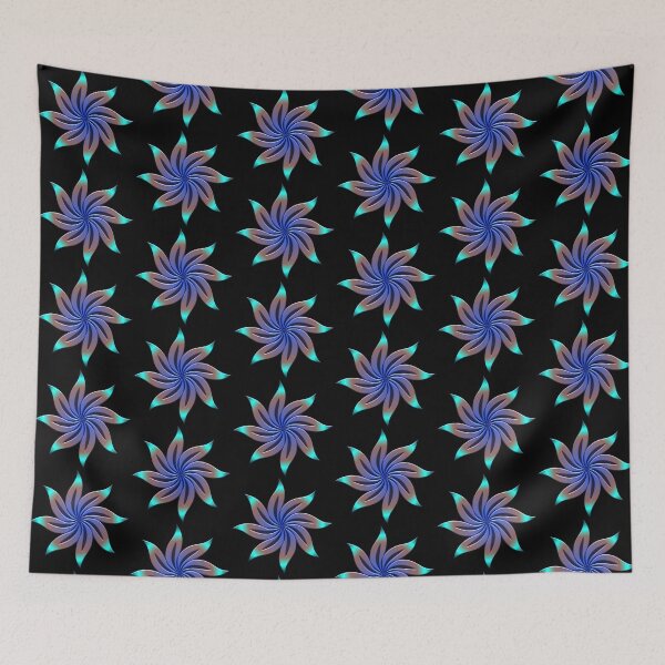 Item preview, 3D Flowy Floral Pattern Design designed and sold by Zareen Sayyed.