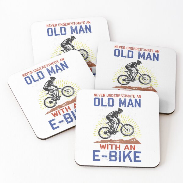 Item preview, Never underestimate an old man with an E-Bike designed and sold by digoarpi.