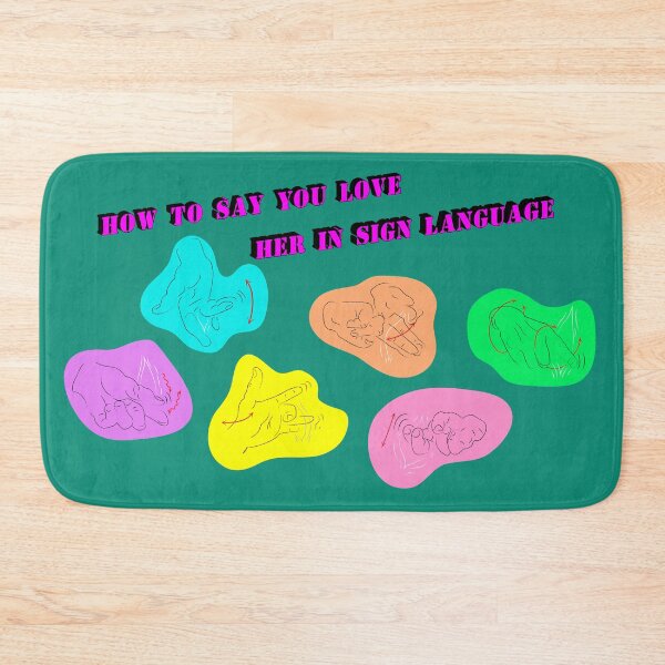 Item preview, how to say you love her in sign language designed and sold by Ihor Ivanov.